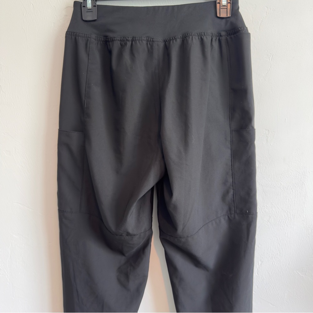 WonderWink Spread Good Cheer Scrubs Joggers Pants Black S - Picture 4 of 6
